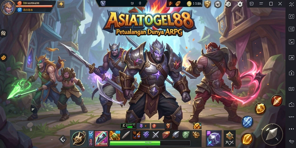 Tampilan dramatis dari pertarungan dalam ASIATOGEL88.