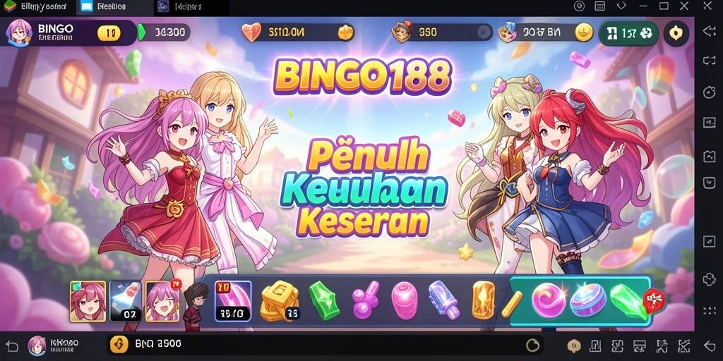 Melihat karakter Anime dalam aksi seru di BINGO188.