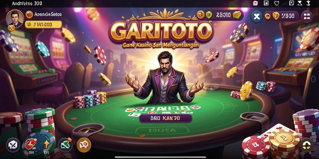 Tampilan menarik dari gameplay GARITOTO yang memikat.
