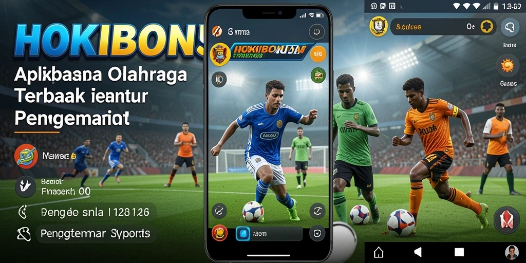 Screenshot HOKIBONUS menampilkan aksi seru dalam permainan olahraga.