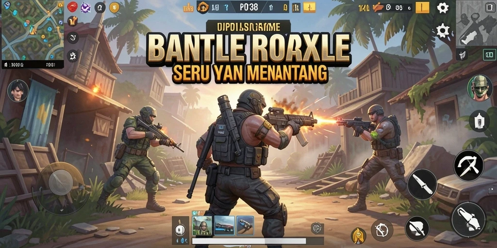 Tampilan luar biasa dari gameplay Battle Royale di LPO138.