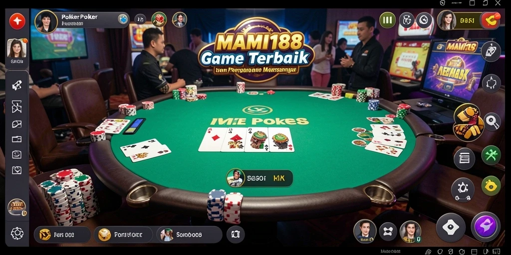 Tampilan gameplay seru MAMI188 dengan pemain yang kompetitif.