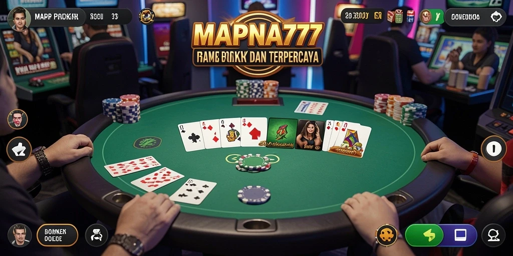 Tampilan gameplay MAPNA777 yang mendebarkan dan interaktif.