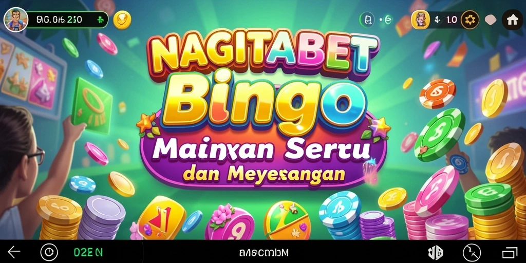 Tampilan permainan Bingo yang menarik di NAGITABET.