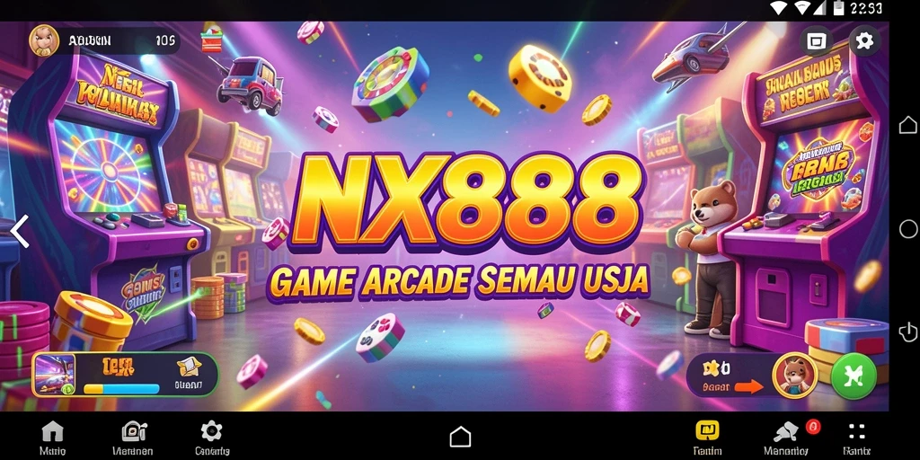 Screenshot aksi seru dari gameplay NX888 yang menantang.