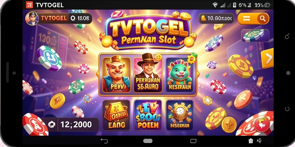 Screenshot gameplay TVTOGEL menampilkan slot yang menarik dan seru.