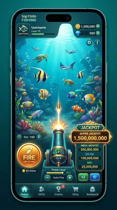 Screenshot menu kategori aplikasi di top1toto.