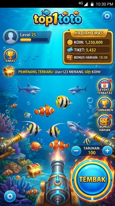 Tampilan detail aplikasi di platform top1toto.